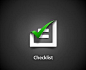 A cleverly-done checklist logo.