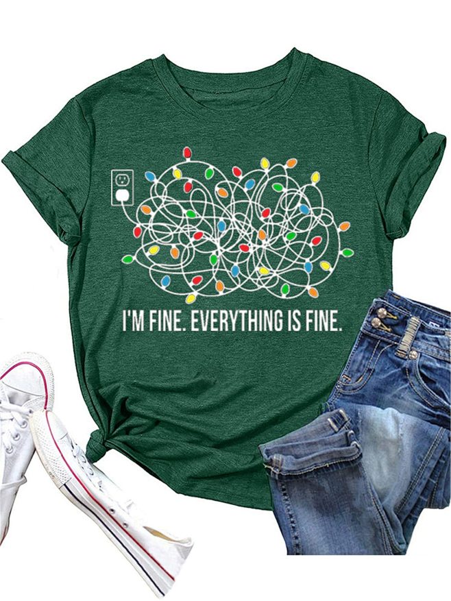 Women's Funny Graphic T-Shirt - 'That's What I DO' Printed Casual Short Sleeve Top, Soft Cotton Blend