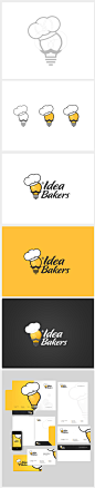 Idea Bakers brand on Behance  真可爱