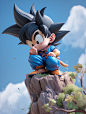 jiangying13_DRAGON_BALL_Kakarotto_Son_Goten_Kame_Sennin_Vegeta__e