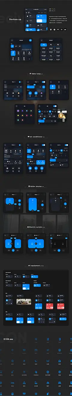 讯即屏发-AIoT面板界面设计大赛-APP-UICN用户体验设计平台-花瓣网