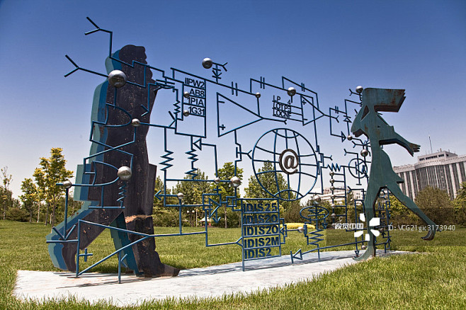 北京国际雕塑公园_创意图片