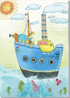 上帝影子的插画画廊展厅