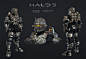 Halo 5 Multiplayer Armor Shinobi, Airborn Studios : Starting in 2014 we had the chance to support 343 Industries and Microsoft on their Multiplayer Production of Halo 5. We did many of the armors and will post them all once they are public.
It was a very 