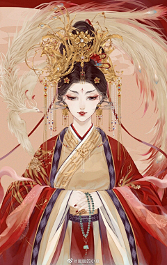 A莱色集团醉唐风技术总监华华采集到古风摄影唐装