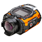 理光（Ricoh）WG-M1 户外运动三防相机(橙色)全高清视频拍摄、WIFI连接