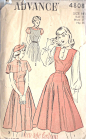 Retro Mode, Mode Vintage, Vintage Vogue, Vintage Clothes Patterns, Clothing Patterns, Vintage Outfits, Vintage Dresses, 1940s Fashion, Vintage Fashion
