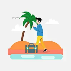 扁平风男士外出旅行元素图片大小2500x2500px 图片尺寸130.89 KB 来自PNG搜索网 pngss.com 免费免扣png素材下载！长途跋涉#出行#出游#传统#放松#风景#环境#活动#卡通手绘#开心#绿地#绿化#绿色#