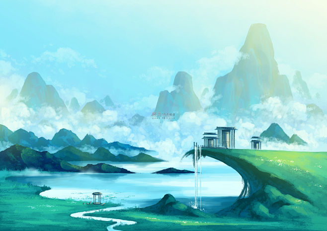 《龙》原画_网易游戏