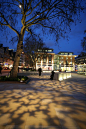 Duke of York's Square, Chelsea. Lighting design by DPA Lighting Design.  A Guide to Implementing Successful #LightingLandscapes within the Public Realm.: 