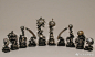 #天文每日九图# 这个上世纪初的国际象棋，真是可爱啊。 ​​​​