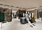Max Mara Flagship Store by Duccio Grassi Architects, Tokyo – Japan »  Retail Design Blog : The ground floor is designed as a wide open space that contains large sculptural volumes: the attention to the materials and the lights is essential for the composi