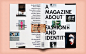 A Magazine About: Fashion and Identity by Hagen Verleger | Inspiration Grid | Design Inspiration