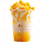 秋天通用原味奶茶元素素材