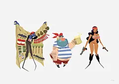 卡通手绘童话人物免抠素材 设计图片 免费下载 页面网页 平面电商 创意素材 png素材