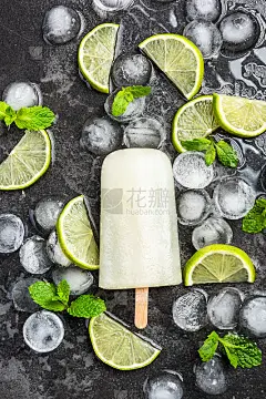 酸橙汁自制冰棒加冰