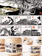 黑白版画|塑造茶叶文化|纯朴原味的美