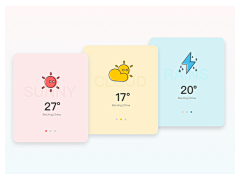 whateve-BiBiFreya采集到UI — 天气界面