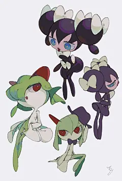 #精灵宝可梦#喜欢这种充满活力的画风❤️
Artist: いちのり Twi:0_ICI_0 ​​​​