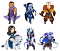 Dota 2 - Mini Radiant AGI heroes by spidercandy on deviantART