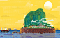 Tran Dang Khoa picture book - Mang bien ve que : Tran Dang Khoa is most famous poet for children in Vietnam. He wrote about natural, animals, farmer's life, plants, country life and his traveling. This book collected all poems about his traveling. I illus