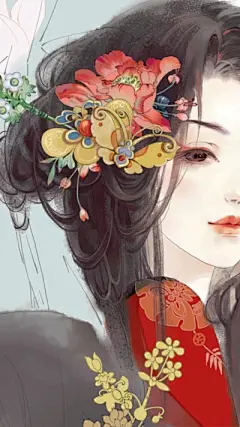 人物插画 - 堆糖，美图壁纸兴趣社区