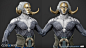 Light Elf Warrior Male variants