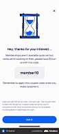 Airtasker Accepting an offer screen