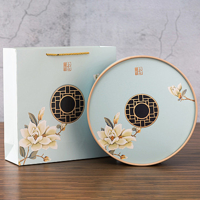 中秋节月饼盒8粒装七星伴月50g定制高档...