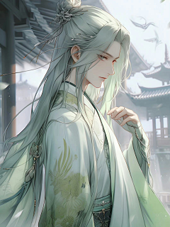 洛王爷采集到A-古风 单人【男】