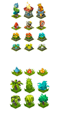 A arte do Mobile Game Adventure Era - THECAB