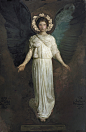 Abbott Handerson Thayer, A Winged Figure, 1904-11