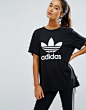 adidas Originals adicolor Oversized T-Shirt With Trefoil Logo