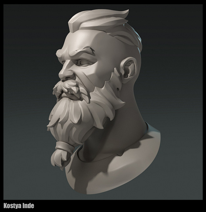 Man sculpt, Kostya I...