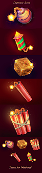 Explosive Icons Design : explosive icons Design 