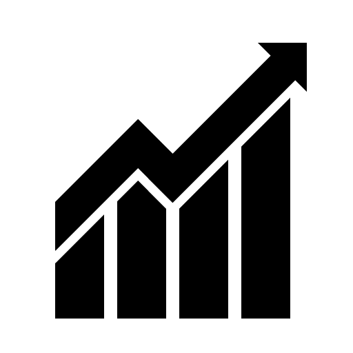 上升趋势的图标 profit icon