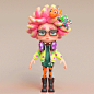 Style Exercise, feixiong fan : Splatoon#_Maxon Cinema 4D _c4d/角色采下来 #率叶插件，让花瓣网更好用#