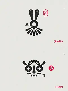十二生肖图形设计 Chinese Astrology