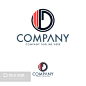 字母D标识设计模板,Letter D Logo Design Template - 图虫创意-全球领先正版素材库-Adobe Stock中国独家合作伙伴