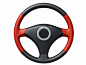方向盘,汽车,红色,皮革,机动车_gic18362327_Steering wheel_创意图片_Getty Images China