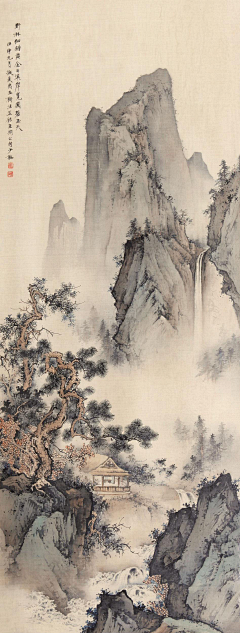 疯客采集到绘画-国画