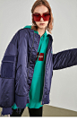 【INXX】PILGRIMAGE 潮牌休闲磨边设计纯色宽松棉服外套通款-tmall.com天猫