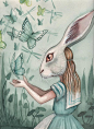 Through a Dark Looking Glass - Alice In Wonderland by Dominic Murphy: 
