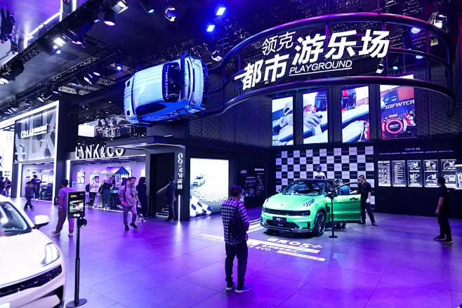 2023上海国际车展丨领克展台-花瓣网