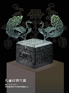 我给陕历博大唐遗宝独立展柜文物做了海报 - 小红书