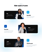 application concept case design Linkedin motion design social networks UI/UX Design Work  app mobile