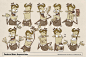 Fedora Man Expressions by Fred Seibert, via Flickr: 
