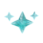 3D立体星星四角星