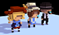 Voxel Art : Original voxel characters for personal projects. 