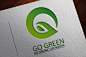 Go Green: Logo by S_N_K on @creativemarket